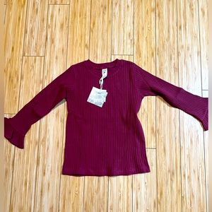 Kate Quinn ribbed long sleeve shirt